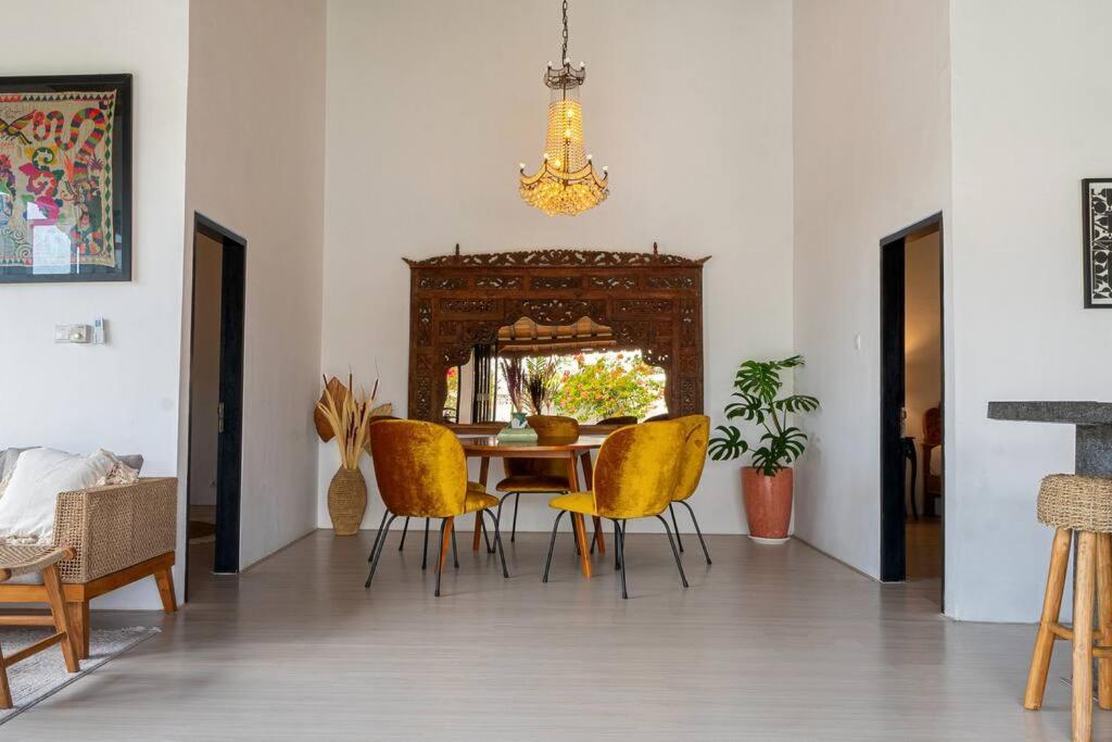 Berawa Canggu Stylish Joglo 3 Bedrooms Private Villa With Private Pool المظهر الخارجي الصورة