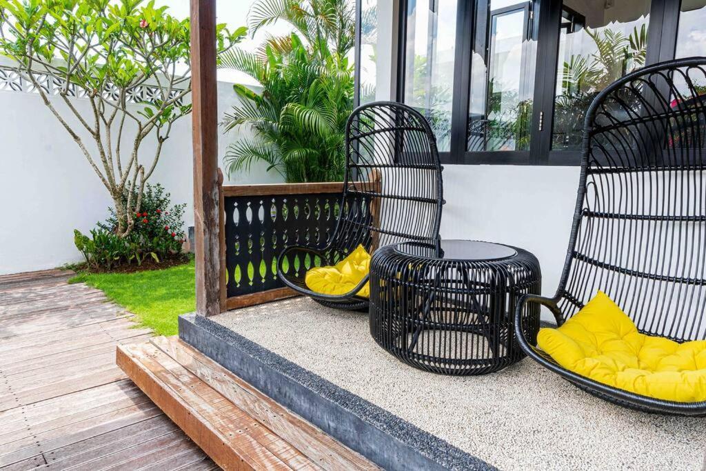 Berawa Canggu Stylish Joglo 3 Bedrooms Private Villa With Private Pool المظهر الخارجي الصورة