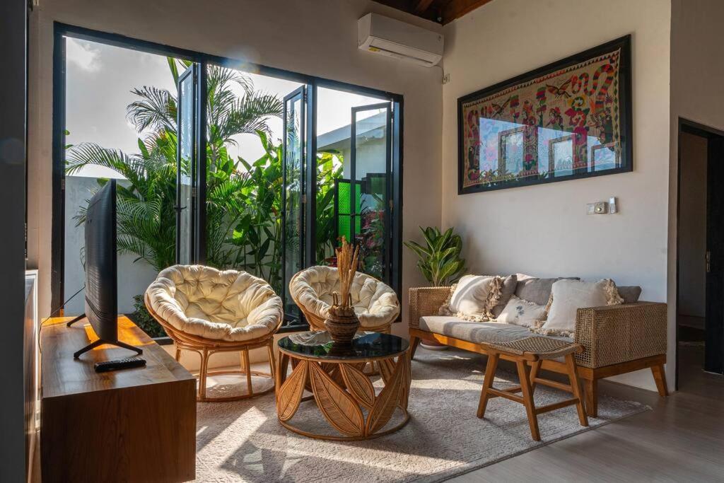 Berawa Canggu Stylish Joglo 3 Bedrooms Private Villa With Private Pool المظهر الخارجي الصورة